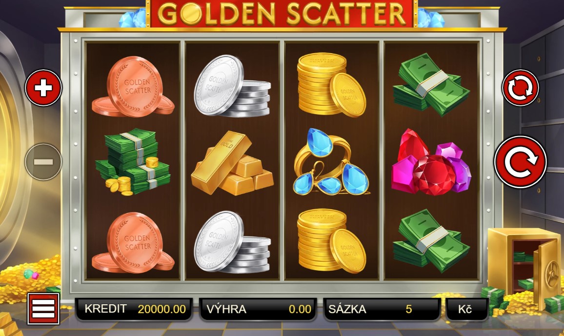 Golden Scatter 1